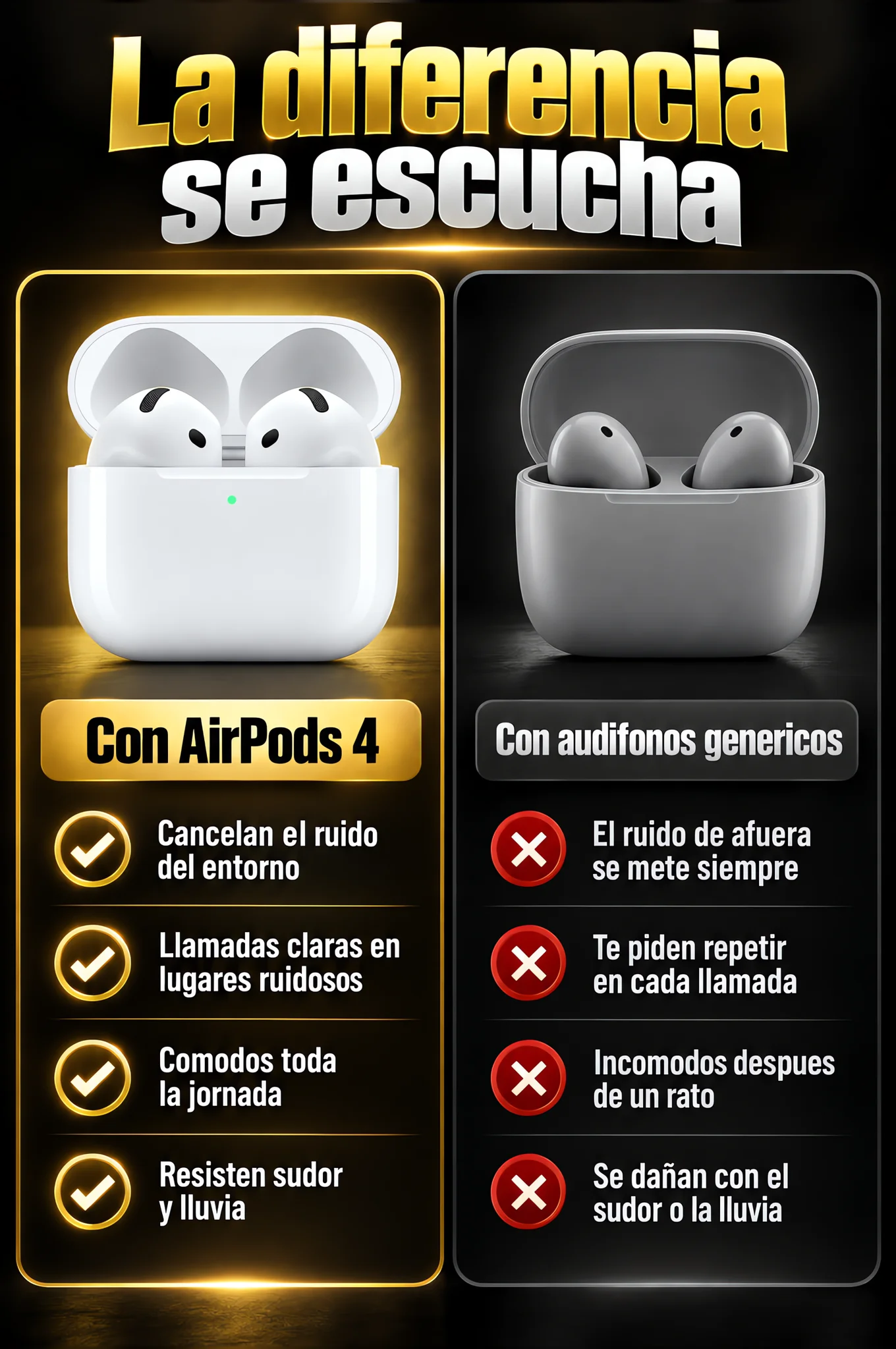 Comparación