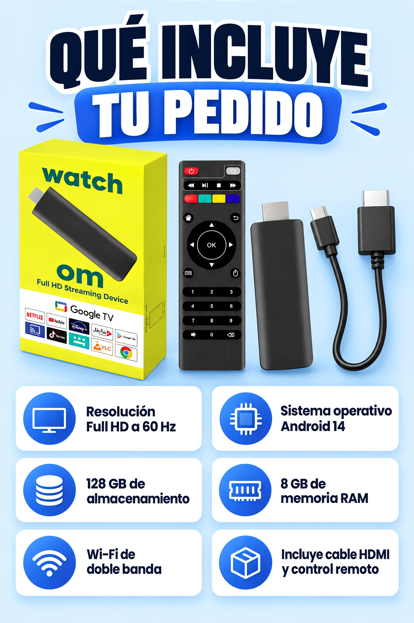 Especificaciones