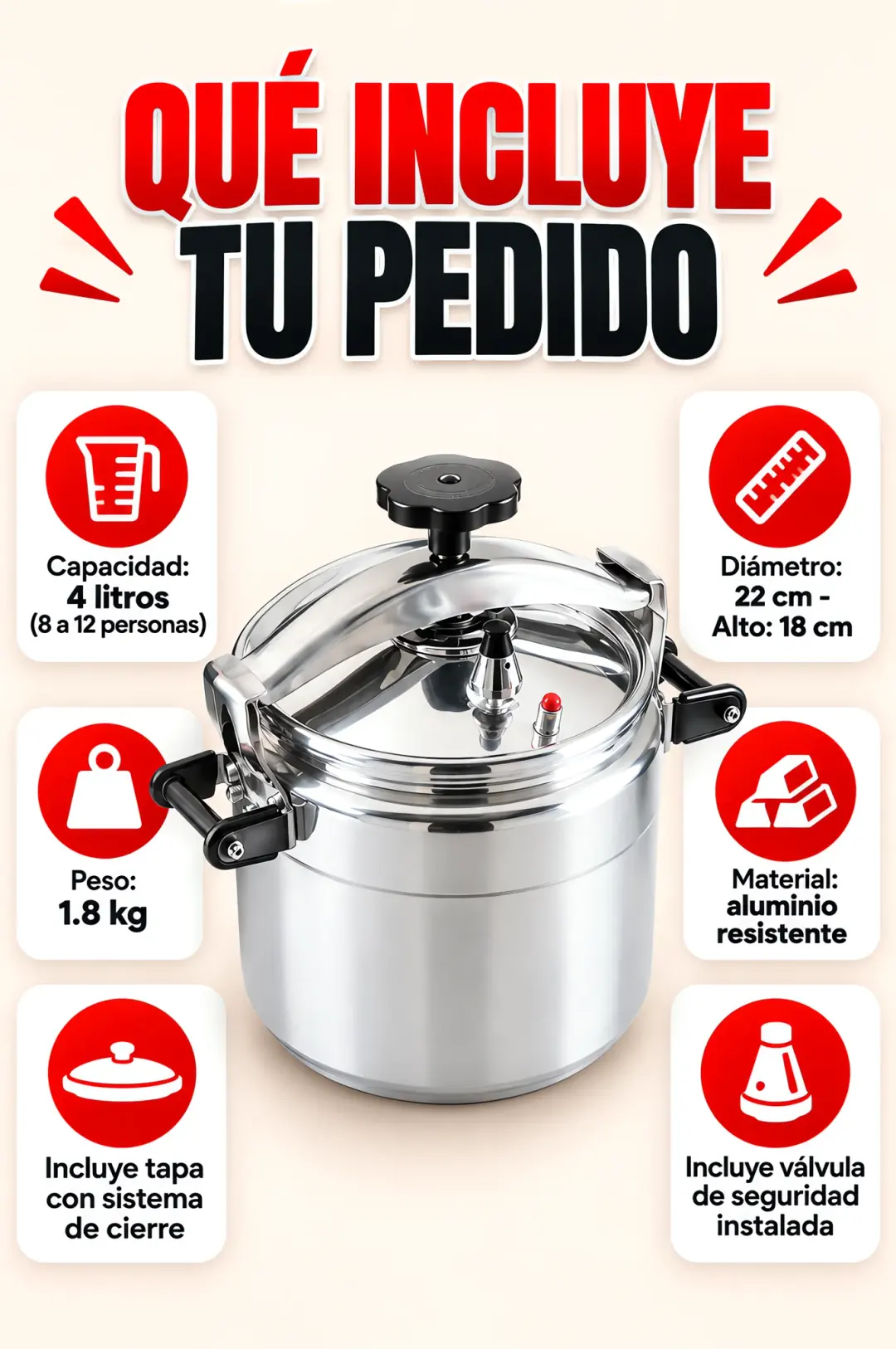 Especificaciones