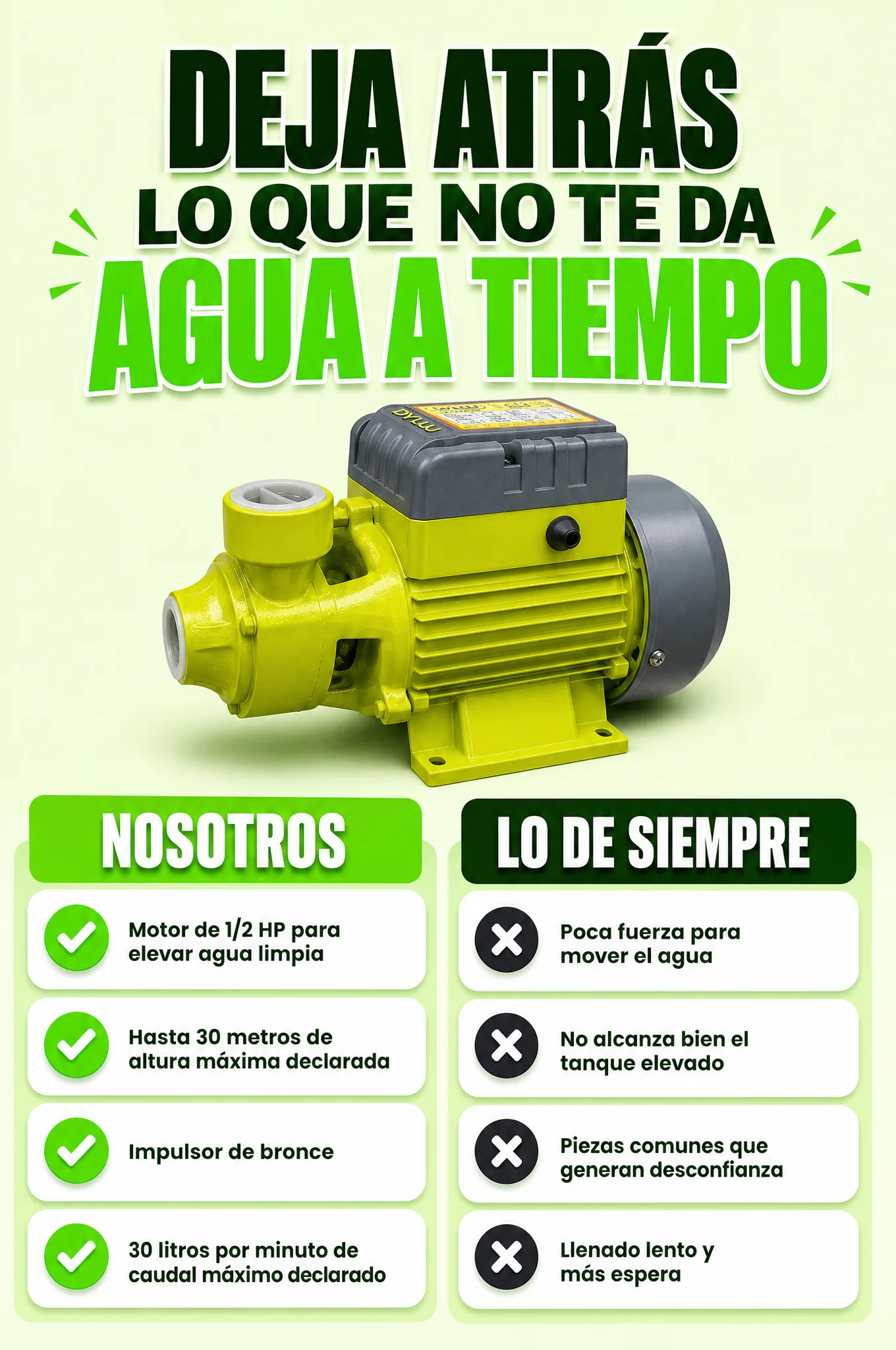 Comparación