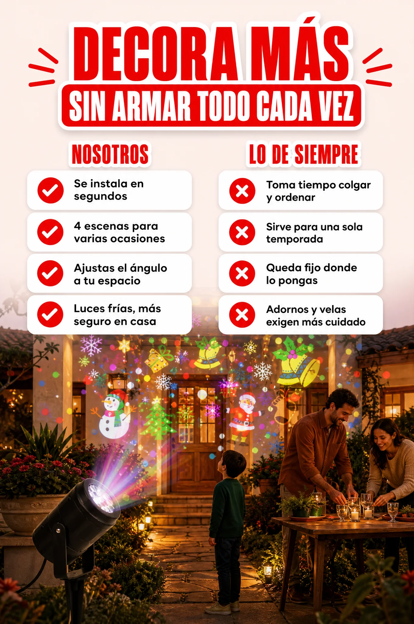 Comparación